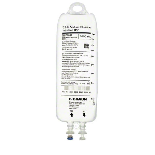 Sodium Chloride and Sterile Water