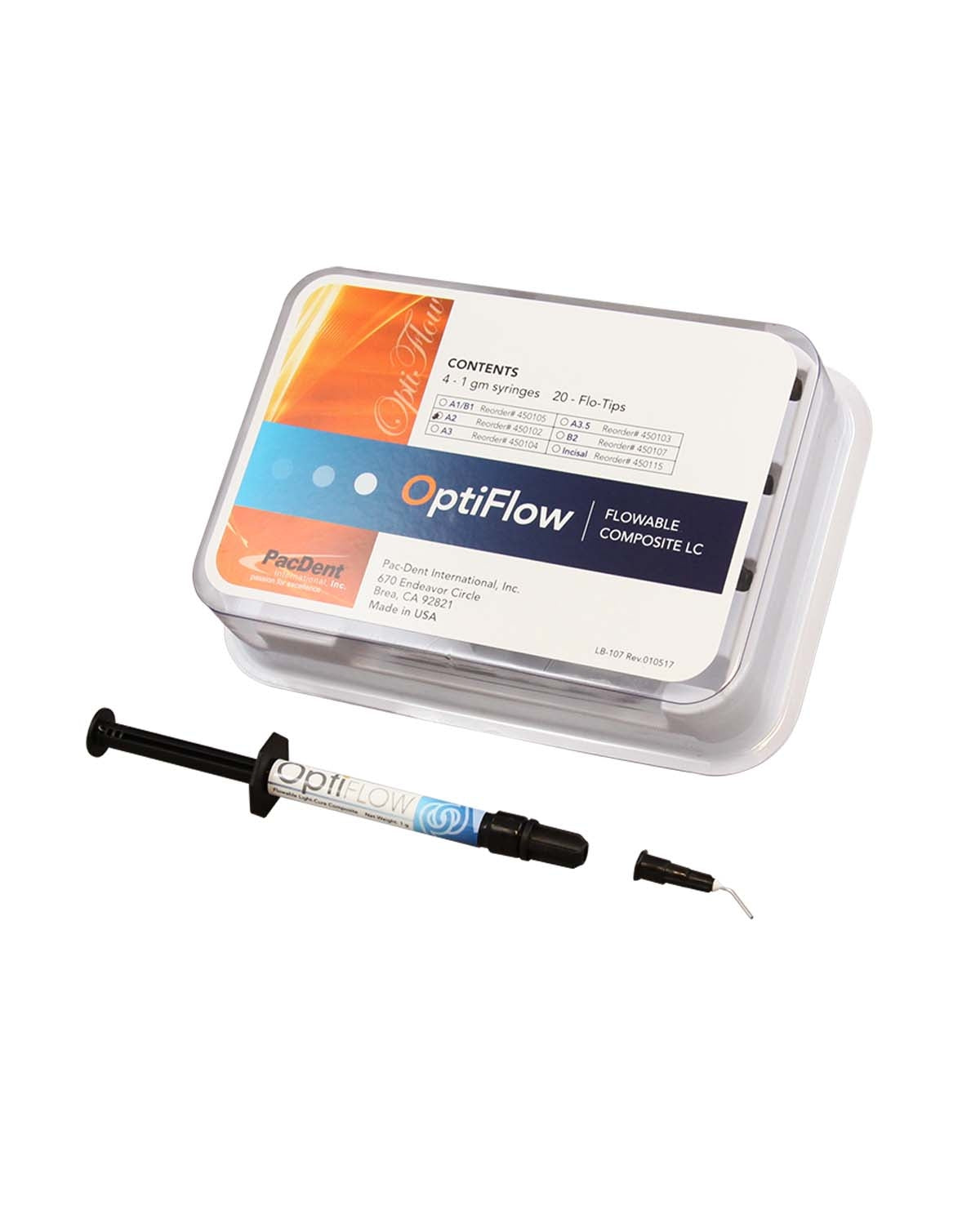 Pac-Dent OptiFlow™ Flowable Composite
