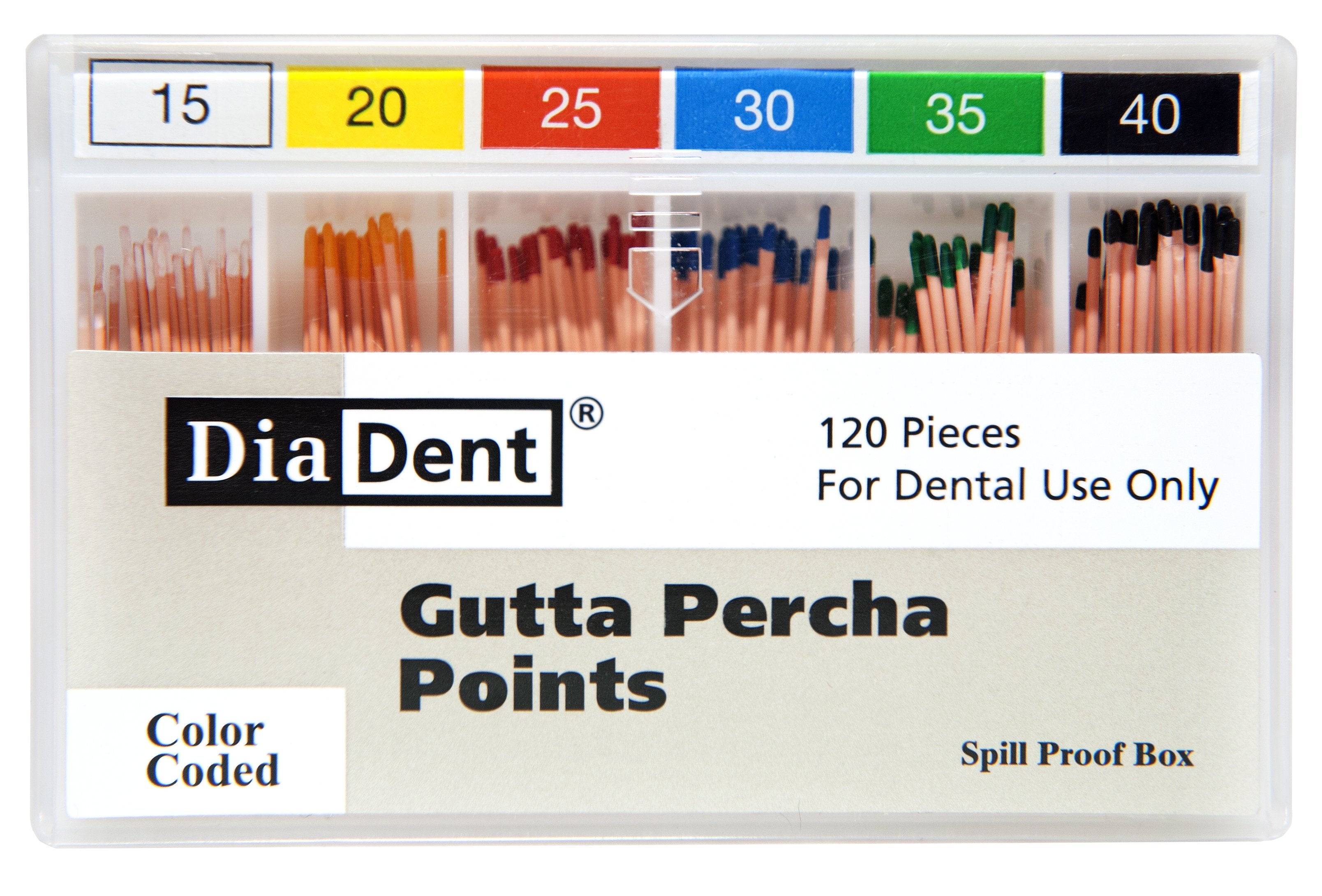 Diadent Gutta Percha Points (ISO Sizes) (Diadent)
