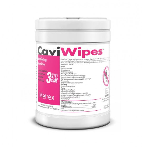 CaviWipes Metrex™ Disposable Surface Disinfectant