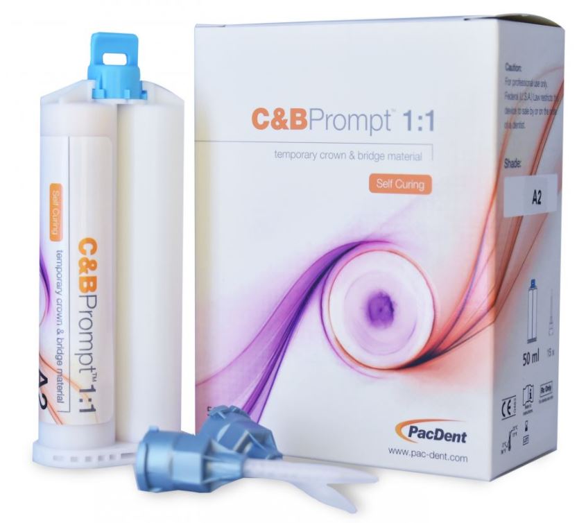 C&B Prompt Temporary Crown & Bridge Material 1:1 (PacDent)