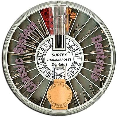Surtex Screw Post Refill (Titanium) (Dentatus)