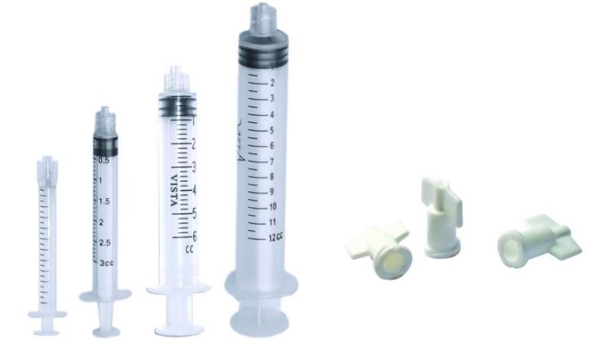 Plasdent Luer Lock Irrigation Syringes 100/Bx