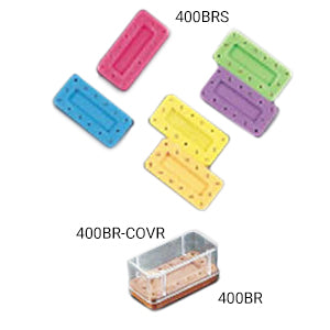 Bur Block 14 Hole Rectangular (Plasdent)