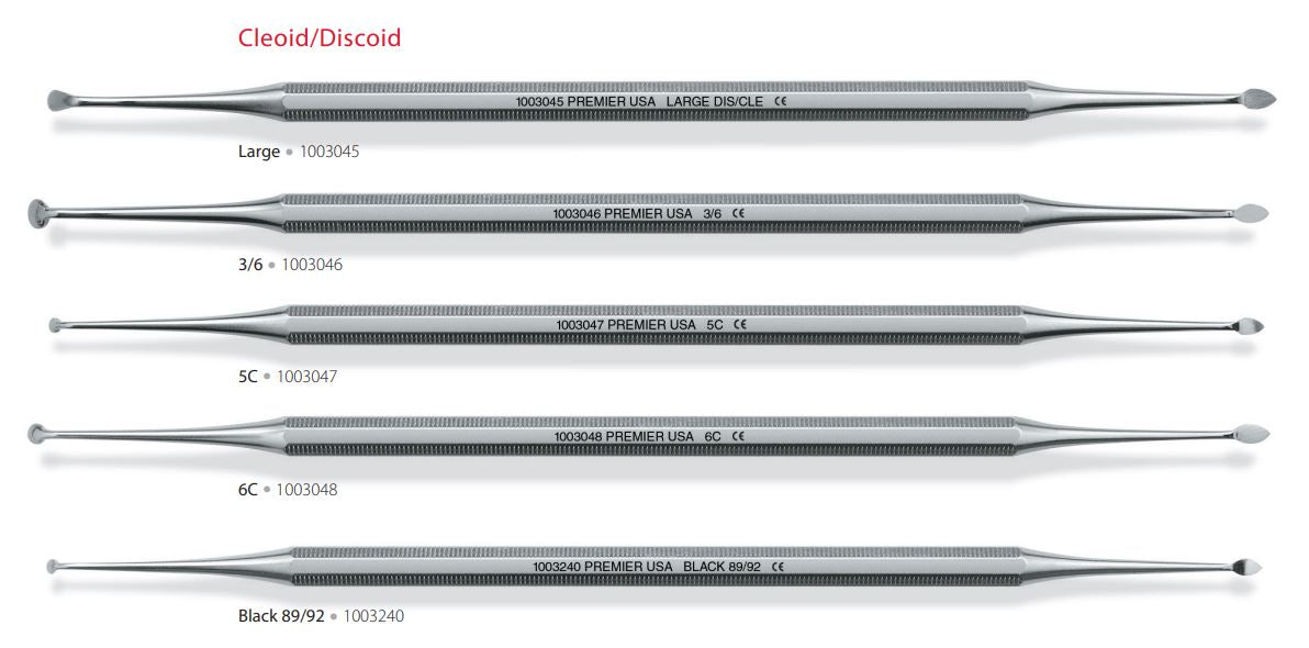 Premier Cleoid / Discoid Carver DE Instrument