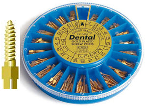 Gold Screw Posts