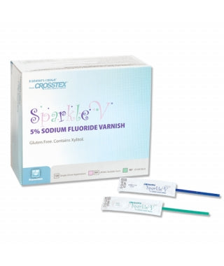 Sparkle V 5% Sodium Fluoride Varnish W/ Xylitol (Crosstex)
