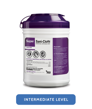 Super Sani-Cloth Germicidal Disposable Wipe (Crosstex)
