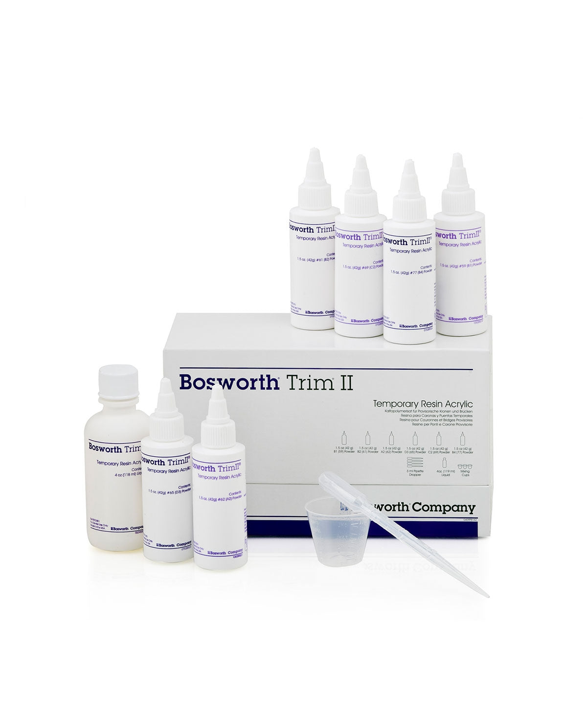 Bosworth Trim II Temporary Resin Acrylic (Keystone)