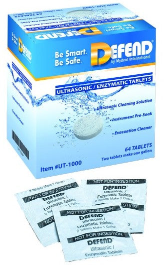 Defend Ultrasonic Enzymatic Tablets (Mydent)