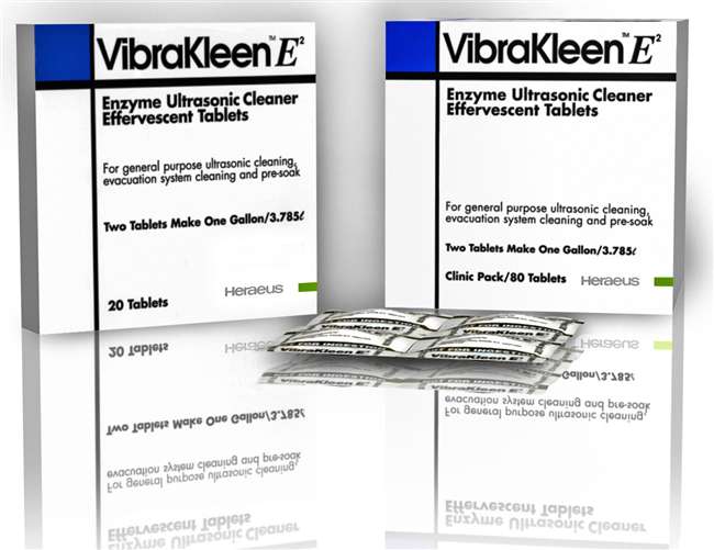 Vibrakleen E2 Ultrasonic Tablets (Heraeus Kulzer)