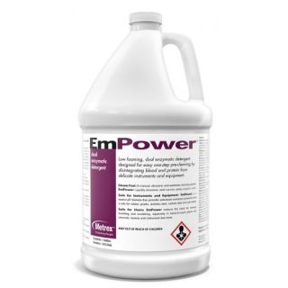 EmPower Dual Enzymatic Detergent (Metrex)