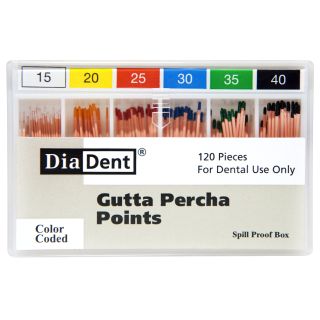 Diadent Gutta Percha Points (ISO Sizes) (Diadent)