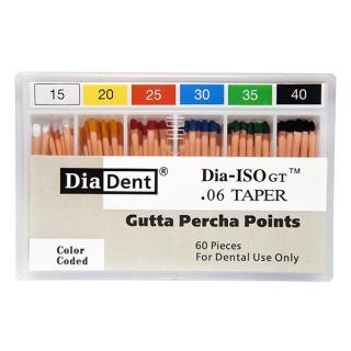 Dia-Isogt Gutta Percha Points .06 (Diadent)